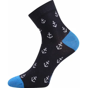 LONKA chlapecké veselé ponožky Dedotík kotvy