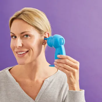 3Pagen 2 přístroje na čištění uší bílá + modrá 14 x 11 x 6 cm