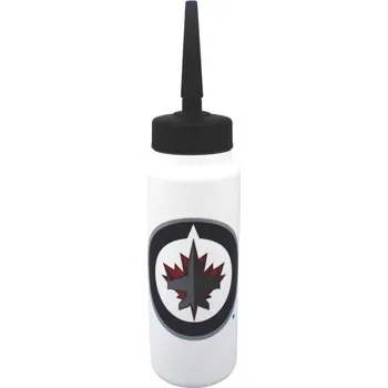 Láhev Sportovní láhev INGLASCO WINNIPEG JETS BOTTLE OS Bílá, Černá
