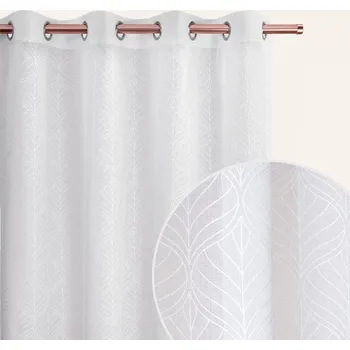 Závěs Klasická záclona polyester 140 cm x 260