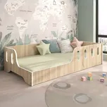 Dětská postel Montessori 140 x 70 cm v dekoru dub sonoma