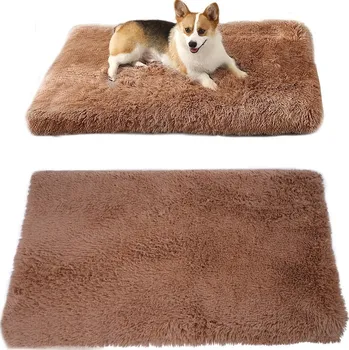 Pelíšek pro psa Měkký pelíšek pro psa - hnědý 100x60x8