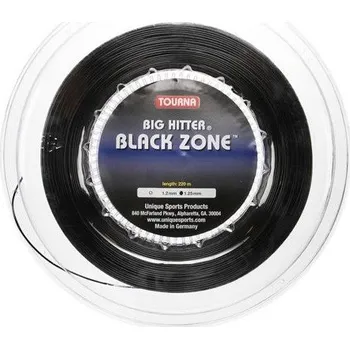 Struna na výplet tenisové rakety Tenisový výplet Tourna Big Hitter Black Zone (220 m) Černý (1.25 mm)