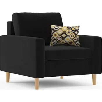 Křeslo Pohodlné křeslo v černé barvě