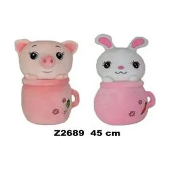 plyšák Zwierzęta 45cm MIX