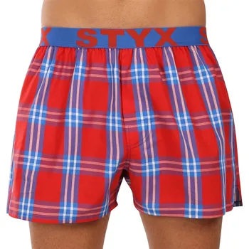 Trenýrky Pánské trenky Styx sportovní guma vícebarevné (B1108) L Možnost vrácení zboží ZDARMA do 120 dnů!