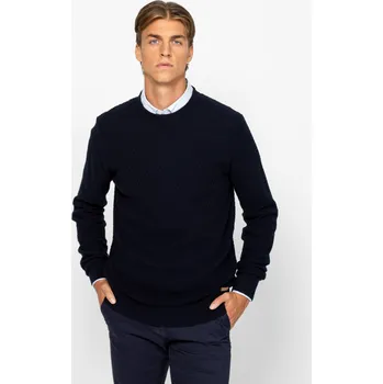 Pánský svetr Heavy Tools pánský svetr Helvet tmavě modrý Velikost: L