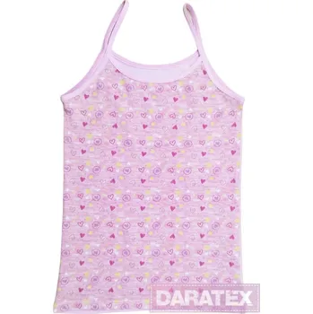 Dívčí tílko EMY bimba dívčí tílko SS582 sv.růžová