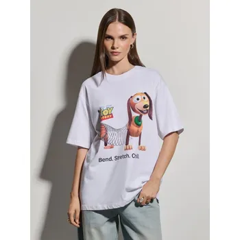 Oblečení a móda Tričko s&nbsp;potiskem Toy Story - S - House - bílý - 989HM-00X