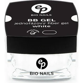 BIO NAILS BB gel FIBER WHITE jednofázový hypoalergenní 15 ml