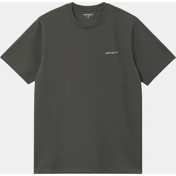 Carhartt WIP Script Embroidery (opuntia/white) XXL, šedá