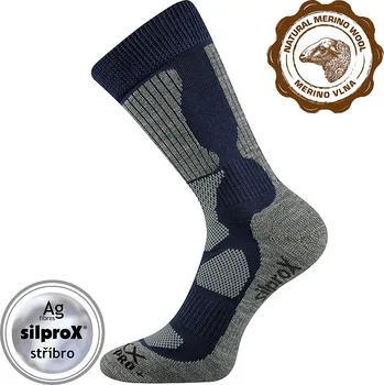 Pánské ponožky VoXX merino ponožky Etrex tmavě modrá