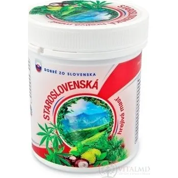 Masážní přípravek Dobré z SK staroslověnského hřejivá mast masážní přípravek 250 ml