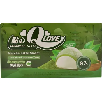 Cukrovinka QLove Matcha Latte Mini Mochi 80g