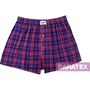 Trenýrky CLIMBER trenýrky plátno 3100-31 červené kárko