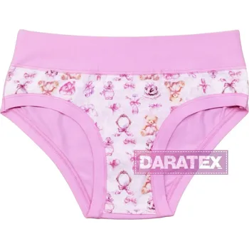 Dívčí spodní prádlo EMY bimba dívčí kalhotky B2972 sv.růžová