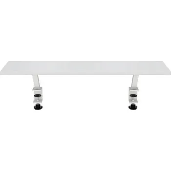 Psací stůl AROZZI ARENA Desk Riser Small White/ přídavná ergo polička pro herní stůl/ šíře 80 cm/ bílá