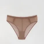 Reserved - Síťované kalhotky typu hipster - zlatavá hnědá - 435EZ-82X - 435EZ-82X-XS