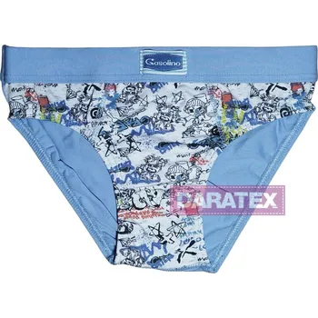 Chlapecké spodní prádlo Gasolino Emy chlapecké slipy U3519F Celestino 2