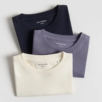 Reserved - Dlouhý bavlněný rukáv 3 ks - krémová - 9605K-01X - 9605K-01X-98