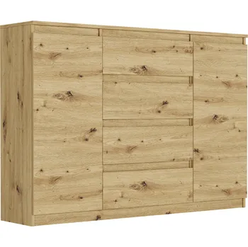 Komoda Prostorná komoda R-140-S4 - různé barevné varianty artisan