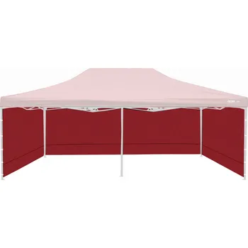 Zahradní stan Aga Náhradní bočnice k prodejnímu stánku, odolná, 3x6m, Červená, PVC 210D Oxford STK14504