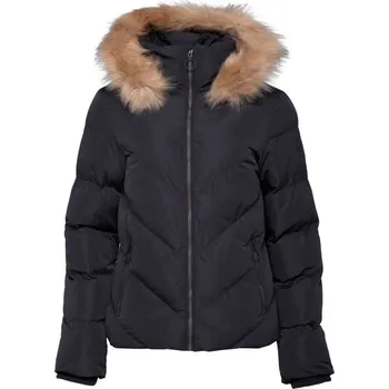 Dámská bunda Dámská zateplená bunda Northfinder LIANTISA XS Černá, Béžová