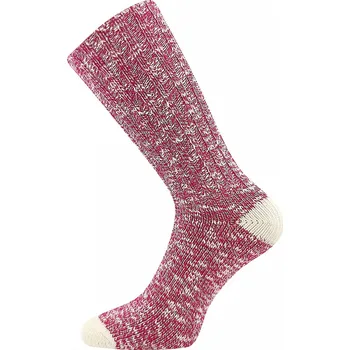 Dámské ponožky VOXX silné froté ponožky CORTINA magenta