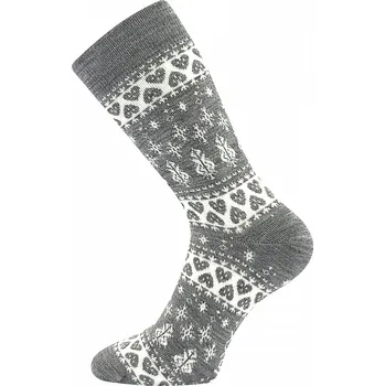 Dámské ponožky VOXX dámské froté ponožky ZIMONA šedá