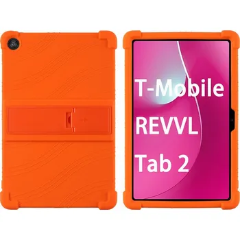 Pouzdro na tablet VSECHNONAMOBIL 120583 WAVE Silikonový obal pro T Tablet 2 oranžový
