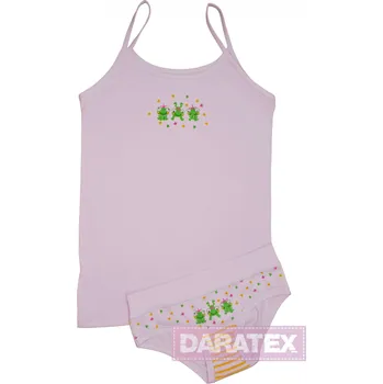 Dívčí oblečení EMY bimba dívčí souprava SS547 fialová