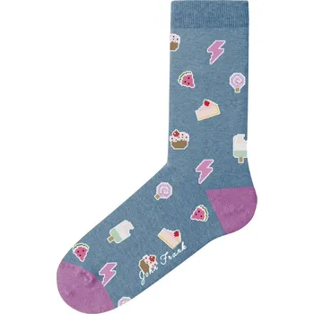 Dámské ponožky Dámské ponožky John Frank FUN44 jeans