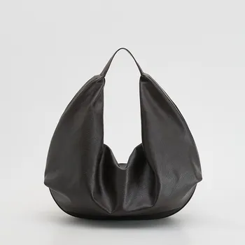 Kabelka Reserved - Kabelka hobo - tmavě hnědá - 650FC-89X - 650FC-89X-ONE