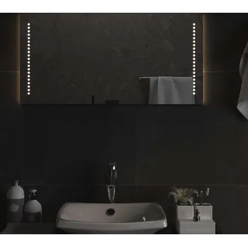 vidaXL Koupelnové zrcadlo s LED osvětlením 40x80 cm [3154049]