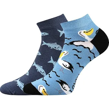 Pánské ponožky LONKA pánské ponožky Dabl pelikáni