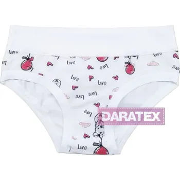 Dívčí oblečení EMY bimba dívčí kalhotky B2874 bílá