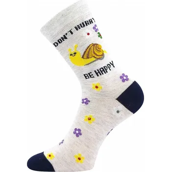 Dětská móda BOMA dívčí ponožky 0572143-XVI-C šnek