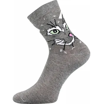 Dámské ponožky BOMA ponožky XANTIPA 49 tmavě šedá