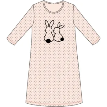 Dívčí pyžamo Cornette dívčí noční košile 549 Rabbits