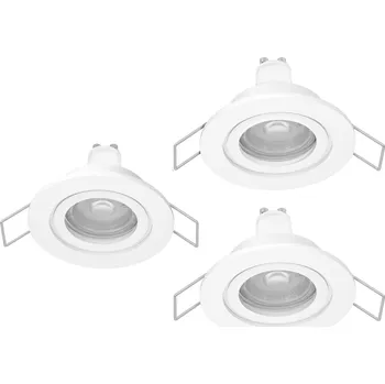 Bodové svítidlo Vestavné svítidlo BARRANCO GU10, 3ks EGLO 902235