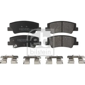 Brzdová destička Sada brzdových destiček, kotoučová brzda FEBI BILSTEIN 186399