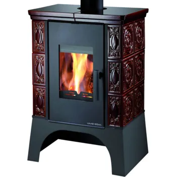 Krbová kamna Haas+Sohn Empoli bílá/bordeaux