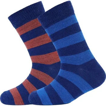2 páry merino ponožek STRIPESY SAFA Velikost: 27-30