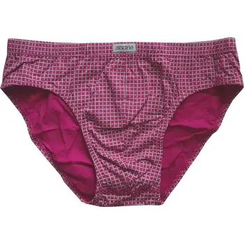 Slipy ANDRIE bavlněné slipy PS3551 vínová