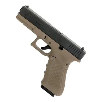 Airsoftová zbraň R17 Gen4 - tan, kovový závěr, blowback - II. Jakost + dárek zdarma