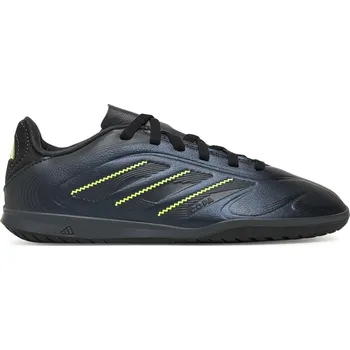 Kopačky Chlapecké fotbalové kopačky halové ADIDAS-Copa Pure III Club K IN core black/dgh solid grey/lucid lemon Černá 30