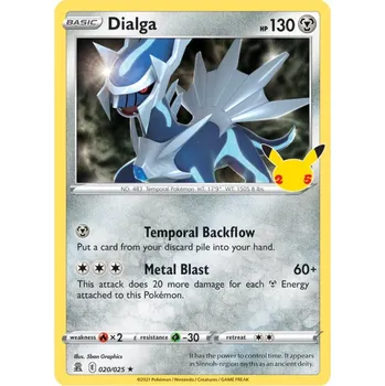 Sběratelská karetní hra The Pokémon Company Pokémon TCG: 020/025 Dialga HOLO