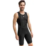 SIROKO Pánské cyklistické kraťasy z recyklovaných tkanin Malhao Černá M ČERNÁ