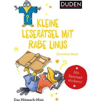 První čtění Duden Minis - Kleine Leserätsel mit Rabe Linus - Raab, Dorothee