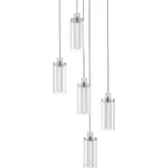 Nova Luce Lune LED závěsné svítidlo 5 světel – svislé provedení